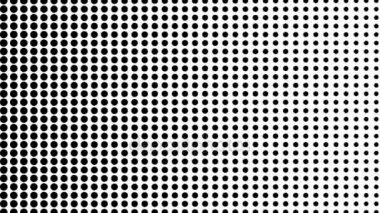 Dinamik siyah beyaz kompozisyon. Noktalı resim öğesi