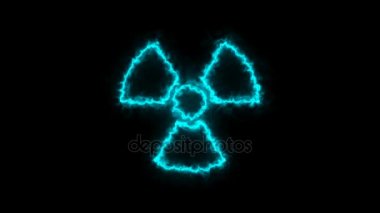 Radyoaktif işareti ile arka plan