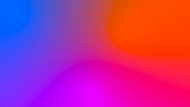 Sfondo multicolore del gradiente di movimento — Video Stock