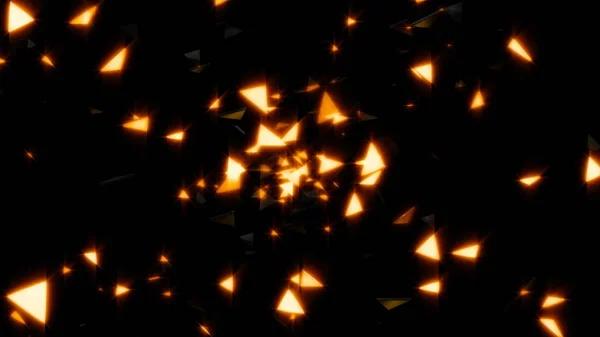 Altın parçacıkları ve şekiller arka plan