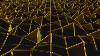 Siyah düşük Poli arka plan