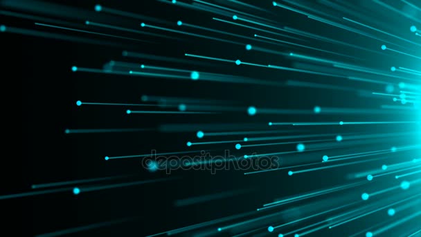Abstract background with optical Fibers — Stock Video