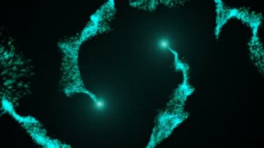 Giriş Flash Işığı, Lens Fişeği, Döndürme Parçacıkları Açılıyor