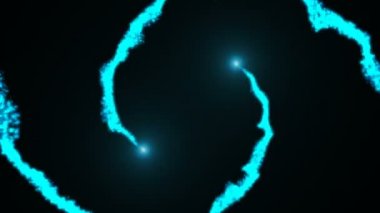 Giriş Flash Işığı, Lens Fişeği, Döndürme Parçacıkları Açılıyor