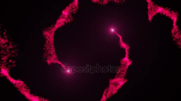 Ouverture Intro Flash Light, Lentille Flare, Rotation des particules