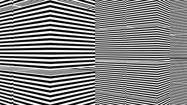 Abstract background with black and white stripes — Stock Photo, Image