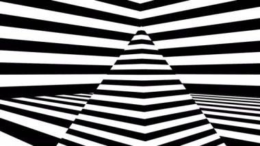 Siyah ve beyaz çizgili soyut arkaplan