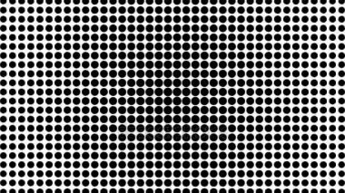 Arka plan hareketli soyut yarı ton. Beyaz arka plan üzerinde nokta