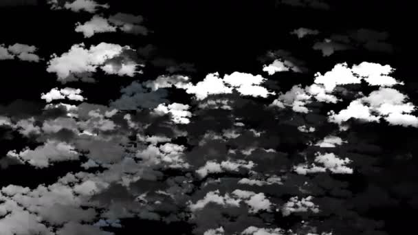 Fundo abstrato com nuvens — Vídeo de Stock