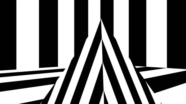 Abstract background with black and white stripes — Stock Photo, Image