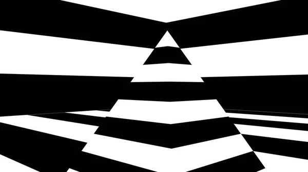 Abstrakcyjne tło z czarno-białymi paskami — Zdjęcie stockowe