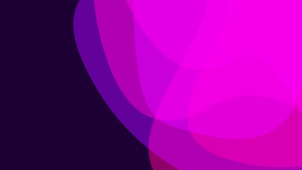 Forma de círculos coloridos abstractos — Vídeos de Stock
