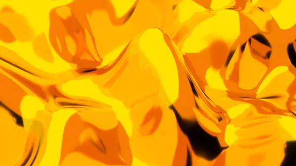 Elegant gyllene siden. 3D rendering abstrakt bakgrund — Stockfoto