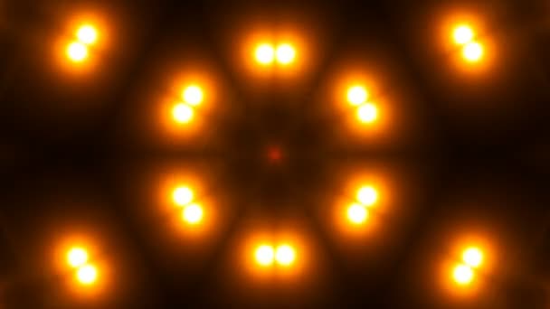 Fond abstrait avec VJ Fractal or kaléidoscopique. 3d rendu toile de fond numérique .