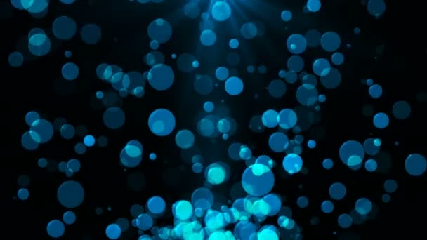 Fond abstrait avec des bulles sous-marines scintillantes 