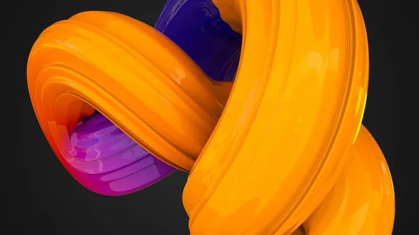 Pürüzsüz soyut şeker ile 3D işleme arka plan — Stok fotoğraf