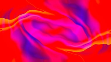 Parlak arka plan görsel efektlerle yanılsama ve dalga sıvı, 3d render