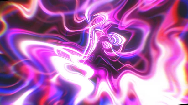 Fondo de energía de resplandor abstracto con ilusión visual y efectos de onda, 3d render computer generation —  Fotos de Stock