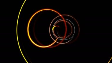 Soyut spiral kıvrım çizgileri, bilgisayar tarafından oluşturulan arkaplan, 3B oluşturma arkaplanı