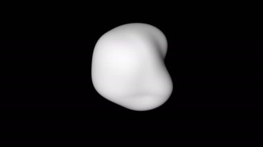 Organik form, dijital 3d render, konsept tasarımı bilim, teknoloji ile arka plan