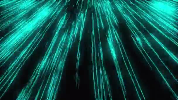 アニメの速度線の背景、コンピュータによって生成された3Dレンダリング — ストック動画