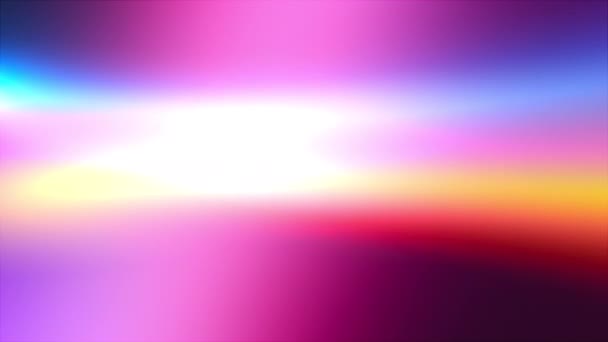 Fondo con tintes multicolores. 3d representación de resplandor colorido, generado por computadora — Vídeos de Stock