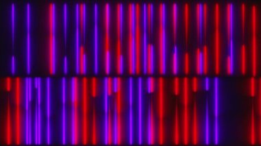 Neon çizgileri arkaplan, bilgisayar tarafından oluşturulan ızgaranın 3d görüntüleyicisi