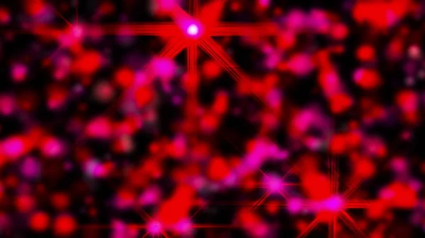 星、輝き、粒子からのデジタル背景。コンピュータによる3Dレンダリング — ストック写真