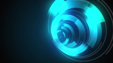 Bilgisayar, teknolojik arayüzler için dijital fütüristik HUD üretti. Ekran koruyucu için Baş Görüntü elemanlarının 3d görüntülenmesi. Web arkaplanı