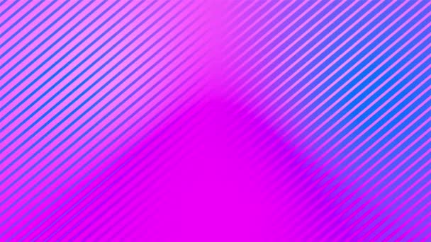 Fondo multicolor abstracto con ilusión visual y efectos de cambio de color, 3d render generando — Vídeo de stock