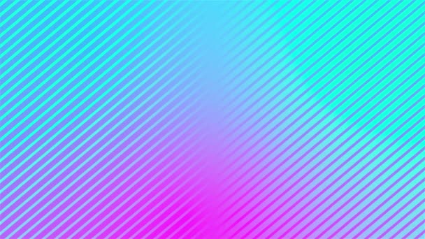 Fondo multicolor abstracto con ilusión visual y efectos de cambio de color, 3d render generando — Vídeo de stock