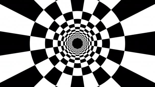 Rayures noires et blanches. Fond abstrait généré par ordinateur, rendu 3D