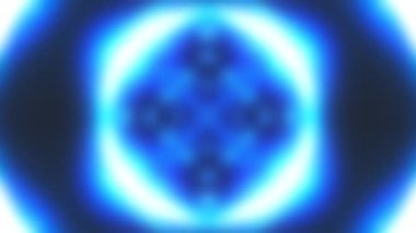 Computer generated blurred glittering particles floating through space. 3d rendering of gaseous mystical background