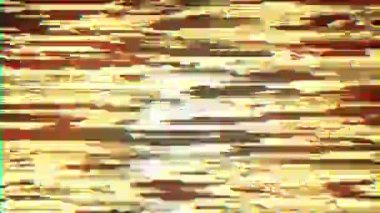 Arıza, ekranda piksel sesi, bilgisayar üretimi. Sinyal kötü. 3d dijital arkaplan oluşturuluyor