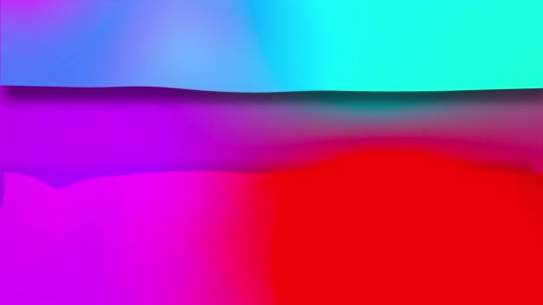 Abstrato brilhante fundo multicolorido com ilusão visual e efeitos de onda, 3d computador de renderização gerando — Vídeo de Stock