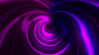 Parlak fütüristik tünel, bilgisayar üretimi. 3d özet arkaplan oluşturuluyor. Dönen bir koridorda