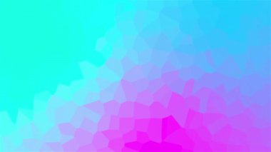 Çeşitli şekillerde çok renkli mozaik, üç boyutlu. Bilgisayar tarafından oluşturulan soyut göz kırpma arkaplanı.