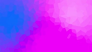 Çeşitli şekillerde çok renkli mozaik, üç boyutlu. Bilgisayar tarafından oluşturulan soyut göz kırpma arkaplanı.