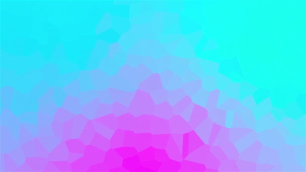 Mosaïque multicolore de différentes formes, rendu 3d. Fond abstrait de clignotement généré par ordinateur .