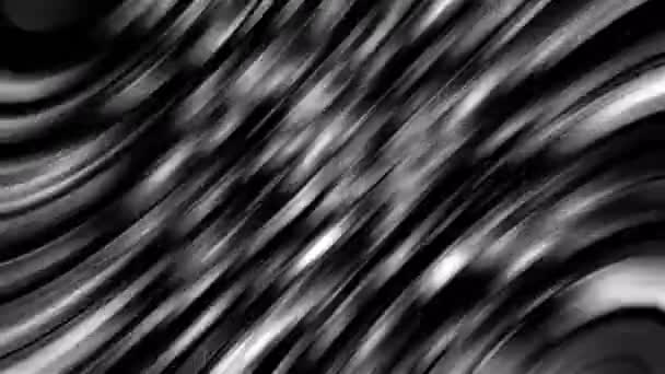 Abstraktní třpytivé pozadí s efektem bokeh a zářivě lesklými částicemi, 3d vykreslení — Stock video