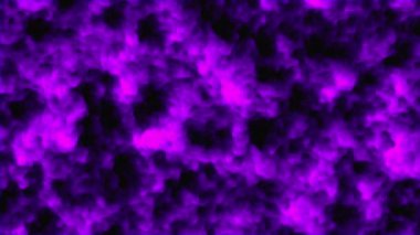 Bilgisayarda yoğun dumanın gerçekçi arkaplanı oluşturuldu, 3 boyutlu bulutlu arkaplan oluşturuldu