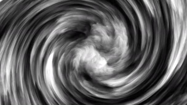 Fond vortex généré par ordinateur de nuages denses. Entonnoir de rendu 3d de brouillard dense 