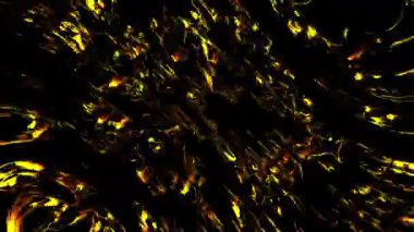 Bilgisayar uçan su püskürtmelerinin etkisini üretti. Sanal arkaplan 3d biçimlendiriliyor