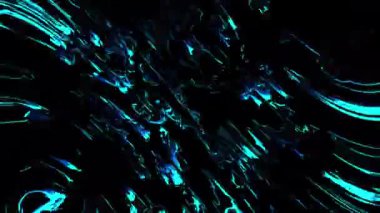 Bilgisayar uçan su püskürtmelerinin etkisini üretti. Sanal arkaplan 3d biçimlendiriliyor