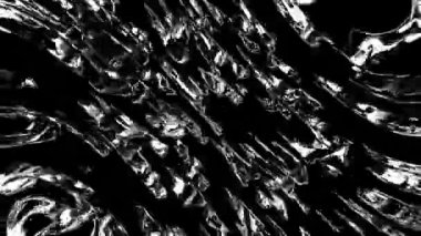 Bilgisayar uçan su püskürtmelerinin etkisini üretti. Sanal arkaplan 3d biçimlendiriliyor