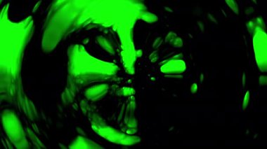 Kabarcık efektli bilgisayar fraktal arkaplan oluşturdu. 3d biçimlendirme geleceksel dokusu