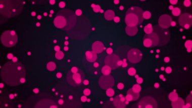 Düz şeffaf parçacıklarla soyut arkaplan. Bilgisayar oluşturulmuş 3d görüntüleme