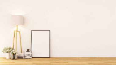 sanat veya Galeri - 3d render için çerçeve