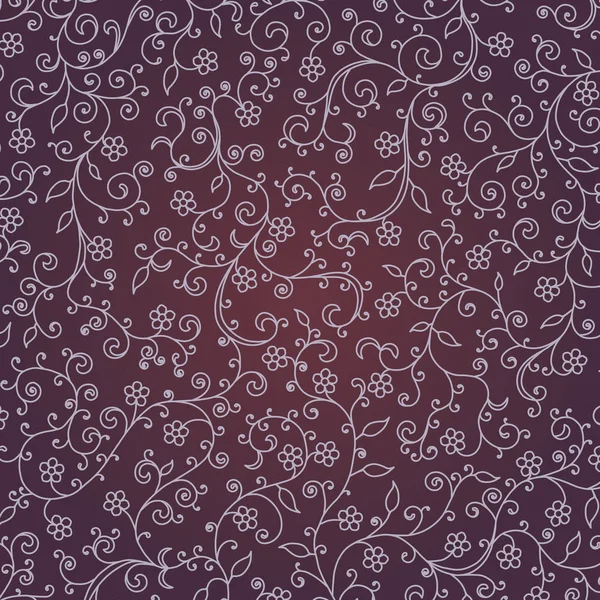 Arka plan için vektör çizim çiçek Retro tarz