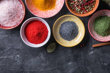 Anason anason star ın Bazaarı, lezzet, biber, kırmızı biber, biber, haşhaş, baharatlar, baharat, baharatlı otlar, zerdeçal karışımı